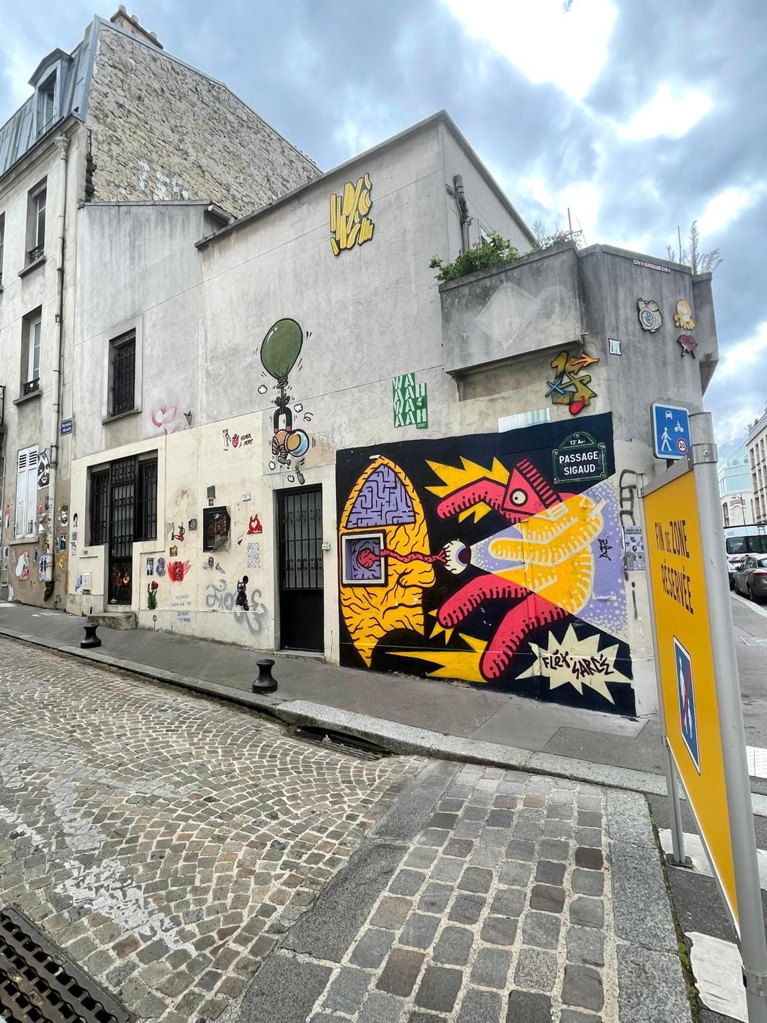 Studio Paris 13 Quartier Butte-Aux-Cailles Ngoại thất bức ảnh
